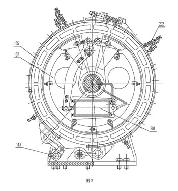 圖2是圖1在A(yíng)-A處的剖視圖 圖2是圖1在A(yíng)-A處的剖視圖